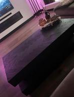 Mooie zware visgraat tafel, Huis en Inrichting, Ophalen, 100 tot 150 cm, Eikenhout, 50 tot 100 cm