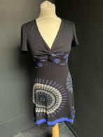 Zwart blauwe dames jurk van DESIGUAL maat S, Kleding | Dames, Ophalen of Verzenden, Zo goed als nieuw, Desigual, Maat 36 (S)