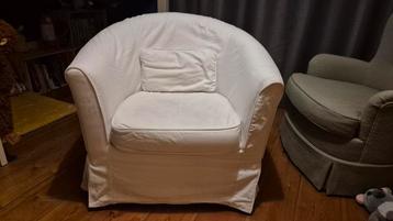 Witte Ikea Fauteuil