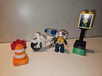 Lego Duplo 5679  Politie Motor -compleet, Ophalen of Verzenden, Gebruikt, Losse stenen, Duplo