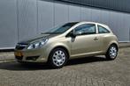 Opel Corsa 1.4 16V 3D AUT 2010 Beige - Airco, Automaat, NAP!, Auto's, Zwart, 4 cilinders, Beige, Origineel Nederlands