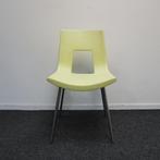 Tonon Nine Eighteen Design Stoelen | Limegroen | Kunststof, Gebruikt, Wit, Ophalen of Verzenden, Metaal