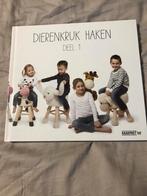 Anja Toonen - Dieren kruk haken deel 1, Breien en Haken, Anja Toonen, Ophalen of Verzenden, Zo goed als nieuw