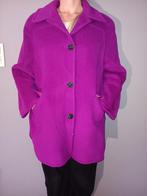 Vintage fuchsia jas van Valentino, Kleding | Dames, Jassen | Winter, Ophalen of Verzenden, Zo goed als nieuw, Maat 42/44 (L), Overige kleuren