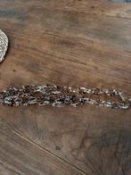 Schattige nieuwe ketting, Ophalen of Verzenden, Nieuw, Bruin, Kunststof