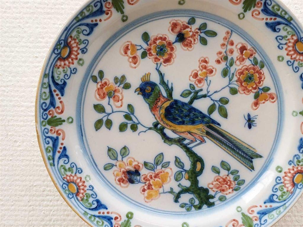 Makkum porseleinen wandbord 39865, Ophalen of Verzenden, Gebruikt