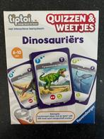 Tiptoi Quizzen & Weetjes Dinosauriërs, Ophalen of Verzenden, Zo goed als nieuw, Taal en Lezen, Met geluid