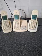 Philips huistelefoons CD29X met antwoordapparaat, Ophalen of Verzenden, Gebruikt, 3 handsets