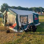 Jamet Louisiana vouwwagen bungalowtent en fietsdrager, Caravans en Kamperen, Tenten, Ophalen, Gebruikt, Tot en met 6