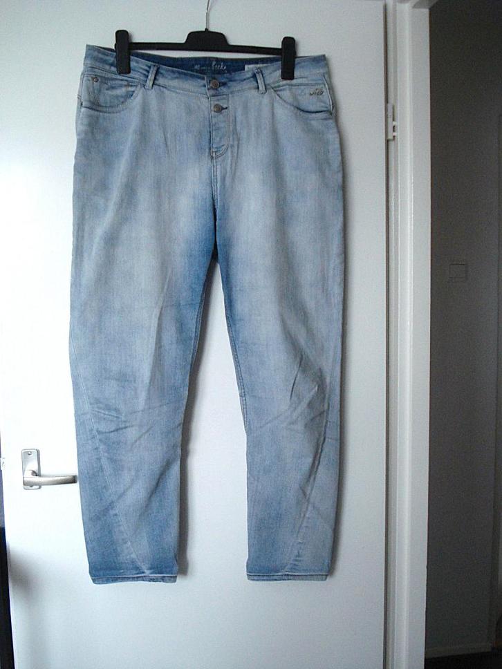 ZGAN - Miss Etam Boyfriend jeans - conf. mt 44 - licht blauw, Kleding | Dames, Spijkerbroeken en Jeans, Zo goed als nieuw, W33 - W36 (confectie 42/44)