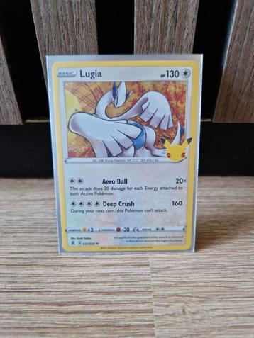 Lugia 022/025 Holo Pokemon McDonald's 25th anniversary  beschikbaar voor biedingen