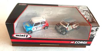 Mini 7 & Mini Miglia set Ian Curley CC99180 Corgi.  beschikbaar voor biedingen