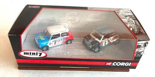 Mini 7 & Mini Miglia set Ian Curley CC99180 Corgi., Hobby en Vrije tijd, Modelauto's | Overige schalen, Zo goed als nieuw, Auto