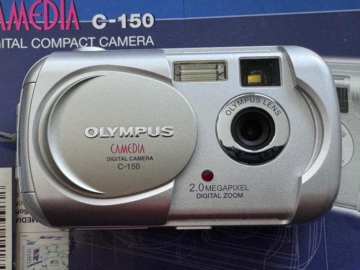 Olympus Camedia C-150 Digitale camera, Audio, Tv en Foto, Fotocamera's Digitaal, Zo goed als nieuw, Compact, Olympus, Ophalen of Verzenden