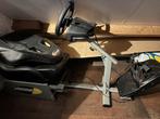 Playseat met logitec stuur en gaspedaal, Spelcomputers en Games, Ophalen, Zo goed als nieuw, Controller, PlayStation 4
