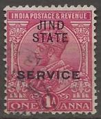 India Jhind, Ophalen of Verzenden, Gestempeld, Zuid-Azië