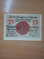 Duits/ Pools Notgeld Strehlen Noodgeld, Postzegels en Munten, Bankbiljetten | Europa | Niet-Eurobiljetten, Duitsland, Ophalen of Verzenden