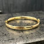 14 karaats gouden armband slavenarmband nieuw, Ophalen of Verzenden, Zo goed als nieuw, Goud