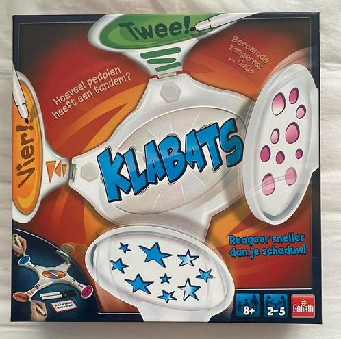 Hèt vakantie spel 2025! Klabats gezelschapsspel van Goliath, Hobby en Vrije tijd, Gezelschapsspellen | Overige, Zo goed als nieuw