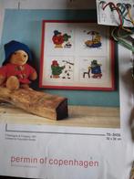 borduurpatroon permin paddington bear  met rest garen, Ophalen of Verzenden, Gebruikt, Patroon