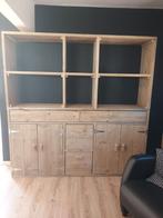 Buffetkast steigerhout, Ophalen of Verzenden, 25 tot 50 cm, 200 cm of meer