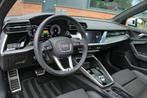 Audi A3 Sportback 45 TFSI e S edition Competition | Pano | H, Auto's, Audi, Gebruikt, 4 cilinders, Leder en Stof, Wit