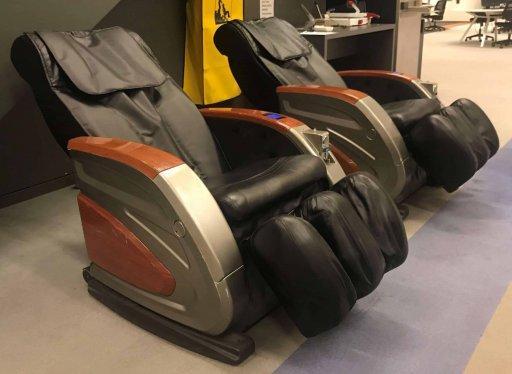 Massagestoel te huur / huren? Verhuur door heel Nederland, Hobby en Vrije tijd, Feestartikelen | Verhuur, Zo goed als nieuw, Overige