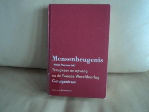 Mensenheugenis. Terugkeer en Opvang na de Tweede Wereldoorlo, Boeken, Oorlog en Militair, Zo goed als nieuw, Algemeen, Tweede Wereldoorlog