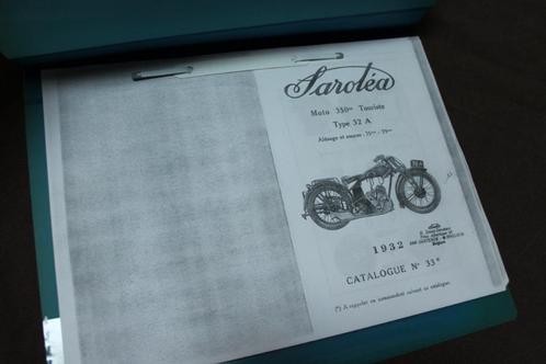 Sarolea 1932 type A onderdelen boek Kopie, Motoren, Handleidingen en Instructieboekjes, Overige merken, Ophalen of Verzenden