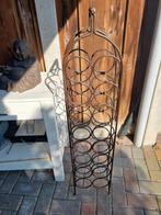 Mooi smeedijzeren wijnrek, Huis en Inrichting, Woonaccessoires | Wijnrekken, Ophalen, Zo goed als nieuw, Metaal