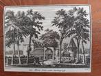 440 / Het Huis Loo onder Voorburg Gravure H. Spilman, Antiek en Kunst, Kunst | Etsen en Gravures, Ophalen of Verzenden