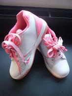 Heely's wit / roze - Maat 36.5 / schoenen met wieltjes, Ophalen of Verzenden, Meisje