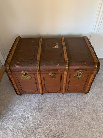 Antieke Kofferbak - Compleet beschikbaar voor biedingen