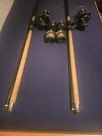 2xWout van leeuwen 12ft 2/75 lb shimano xtb 8000, Ophalen of Verzenden, Gebruikt, Complete set