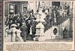 Den Haag 1919; Nat. huldebetoging op Koninginnedag op Huis t, Verzenden, Voor 1940, Gebruikt, Overige onderwerpen