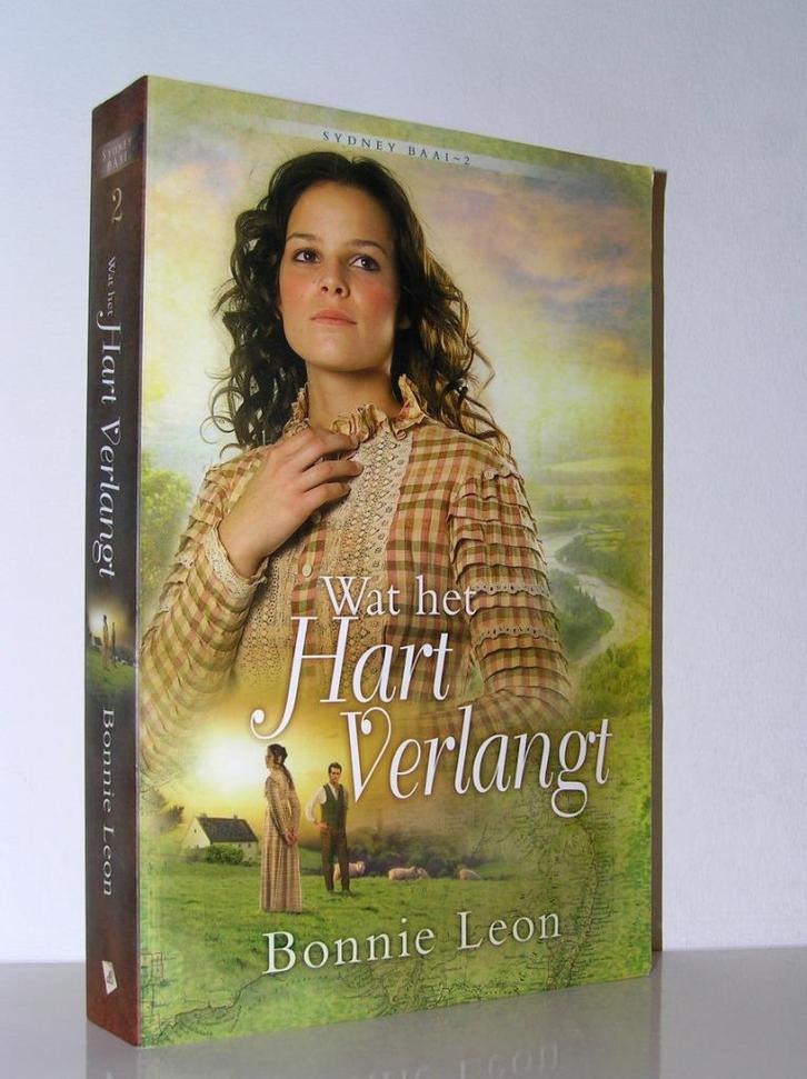 Bonnie Leon - Wat het hart verlangt (christelijke roman), Boeken, Romans, Zo goed als nieuw, Ophalen of Verzenden
