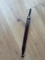 Gloednieuw bruine leren honden halsband (48 cm), Dieren en Toebehoren, Hondenriemen, Ophalen of Verzenden, Nieuw