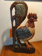 Vintage Houten Haan - Decoratief Beeld, Antiek en Kunst, Kunst | Beelden en Houtsnijwerken, Ophalen