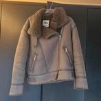 ZARA schapenvacht jas M, Ophalen of Verzenden, Zo goed als nieuw, Zwart