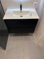 Wastafel badkamermeubel, Ophalen, 50 tot 100 cm, Zo goed als nieuw, Minder dan 100 cm