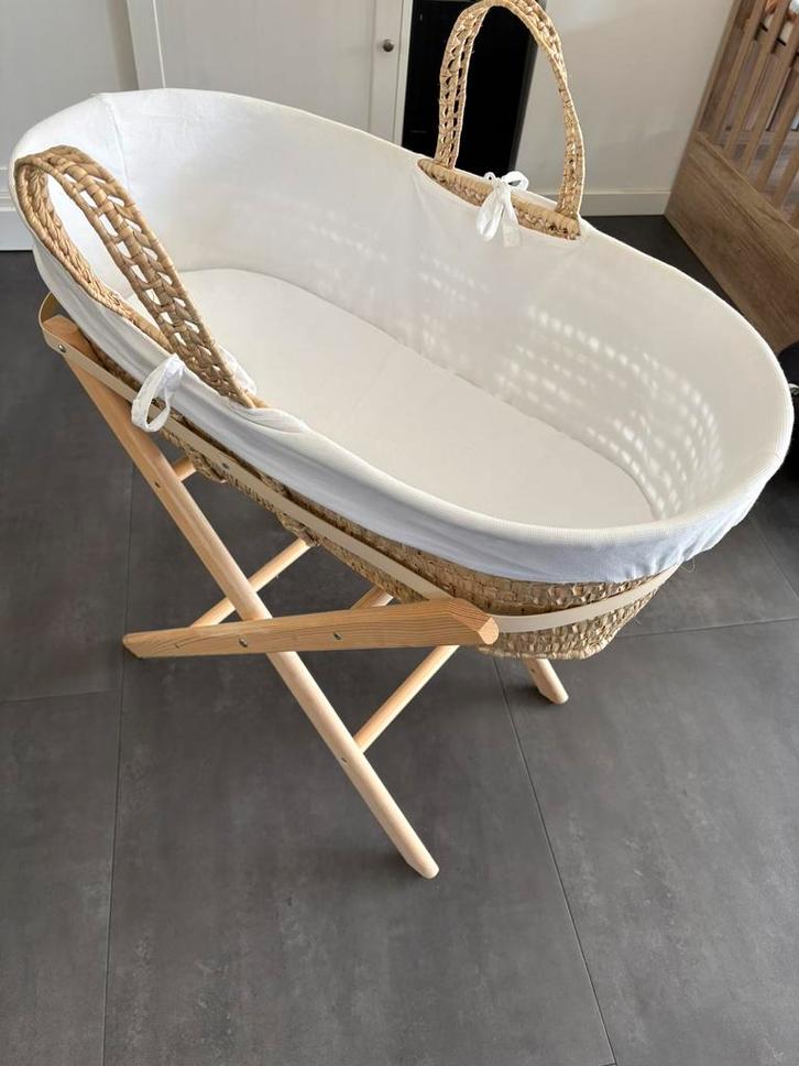 Mozes wieg inklapbaar + matrasje, Kinderen en Baby's, Babywiegjes en Ledikanten, Zo goed als nieuw, Wieg, Ophalen of Verzenden