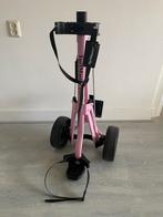 Z.g.a.n. Zeer mooie Roze TURFMASTER Golf Trolley, Ophalen, Zo goed als nieuw, Golfkar