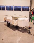 Aanhanger met huif - laadklep, Auto diversen, Ophalen, Gebruikt