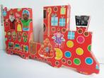 Authentieke XL HEMA decoratieve trein karton - 75cm, rood, Diversen, Sinterklaas, Verzenden, Nieuw