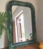 Mooie aparte boho spiegel vintage stijl zwart groen, Ophalen, Minder dan 50 cm, Zo goed als nieuw, Minder dan 100 cm