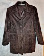 Dames echt leren leather sound jas vintage L, Bruin, Maat 42/44 (L), Ophalen of Verzenden, Vintage