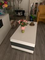 Mooie witte salontafel, Huis en Inrichting, Tafels | Salontafels, Ophalen, Kunststof, 100 tot 150 cm, 50 tot 100 cm