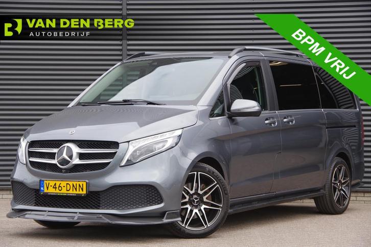 Mercedes-Benz V-Klasse 300d DC-5P AUT LED, LEDER, 2X SCHUIFD, Auto's, Bestelauto's, Bedrijf, Te koop, 360° camera, ABS, Achteruitrijcamera