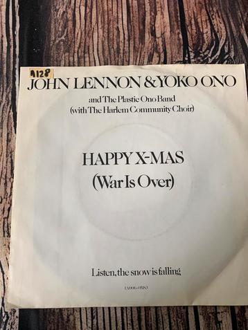 John Lennon - Happy X-Mas Single beschikbaar voor biedingen