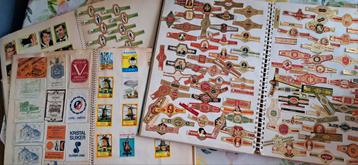 Sigarenbandjes, suikerzakjes, lucifer merken beschikbaar voor biedingen